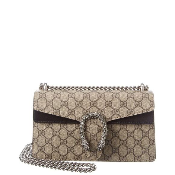 Gucci Dionysus Small GG Supreme Canvas & Suede Shoulder Bag - Picture 1 of 2